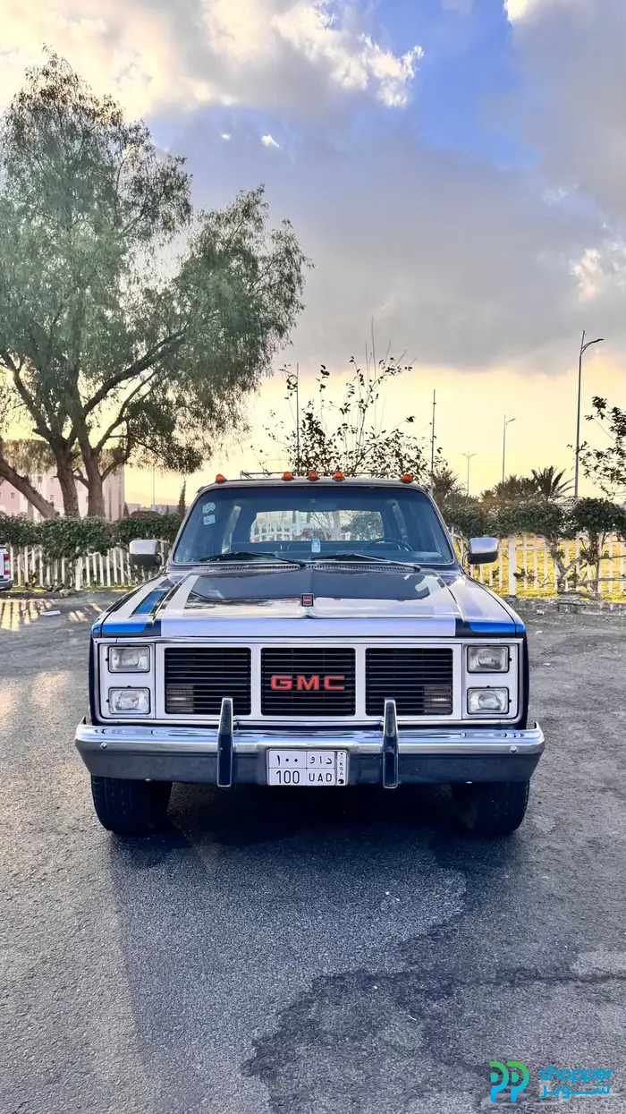 جمس مخزن مديل 1984 GMC